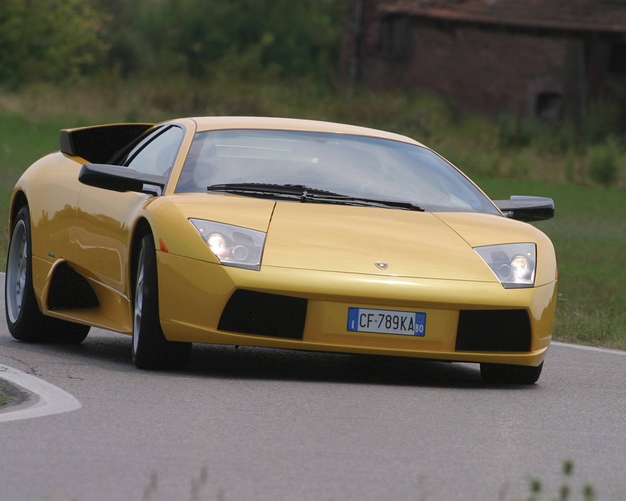 Lamborghini Murcielago - 2001 HD wallpaper (1) #26 - 1280x1024