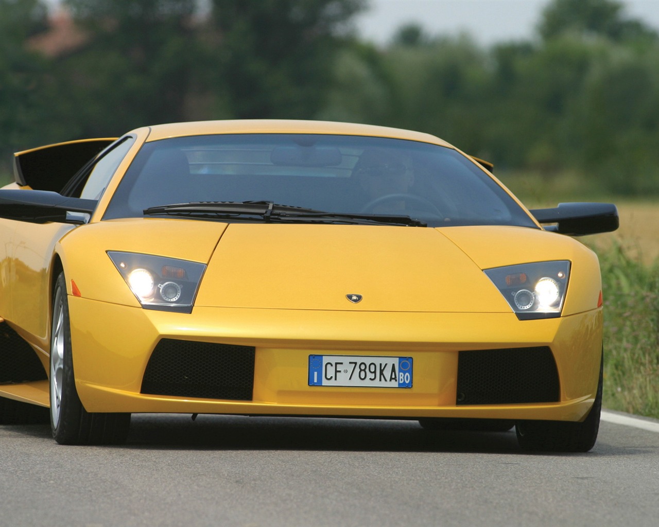 Lamborghini Murcielago - 2001 HD wallpaper (1) #32 - 1280x1024
