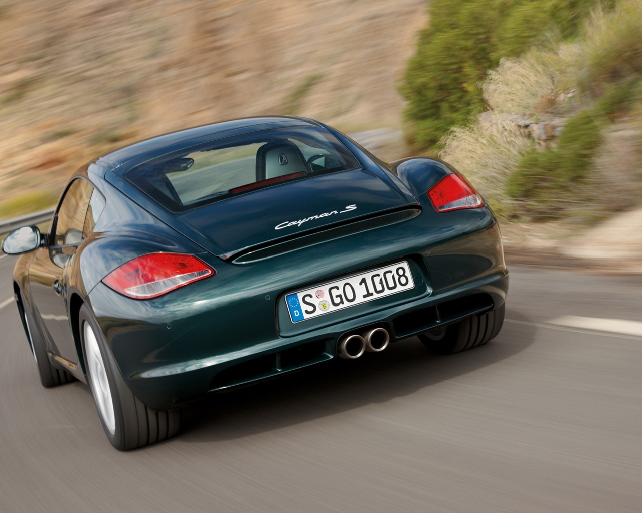 Porsche Cayman S - 2009 HD wallpaper #6 - 1280x1024
