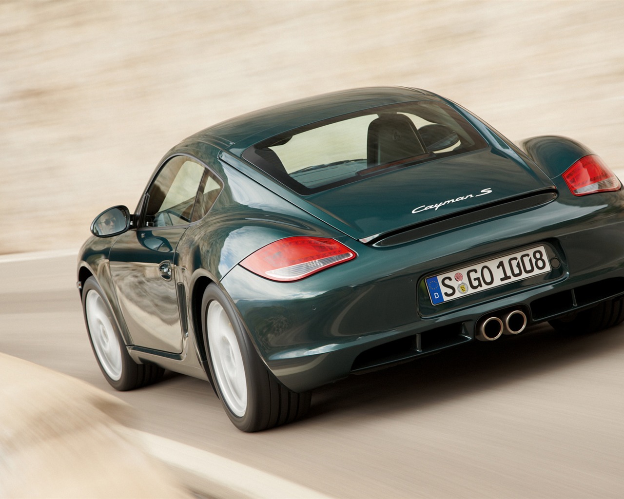 Porsche Cayman S - 2009 HD tapetu #7 - 1280x1024