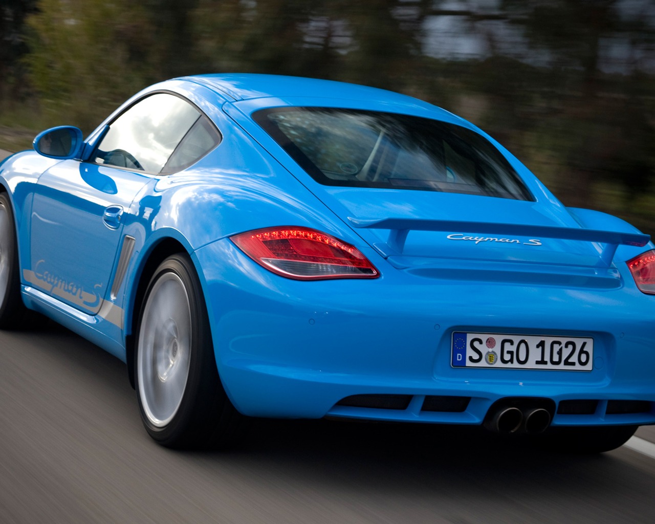 Porsche Cayman S - 2009 fonds d'écran HD #23 - 1280x1024