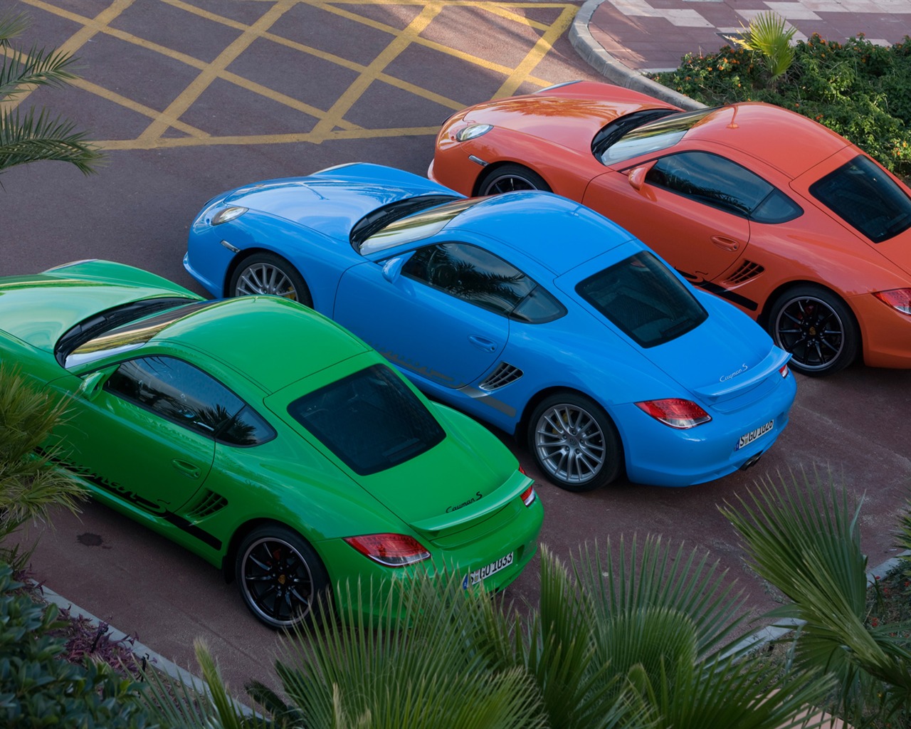 Porsche Cayman S - 2009 HD tapetu #26 - 1280x1024