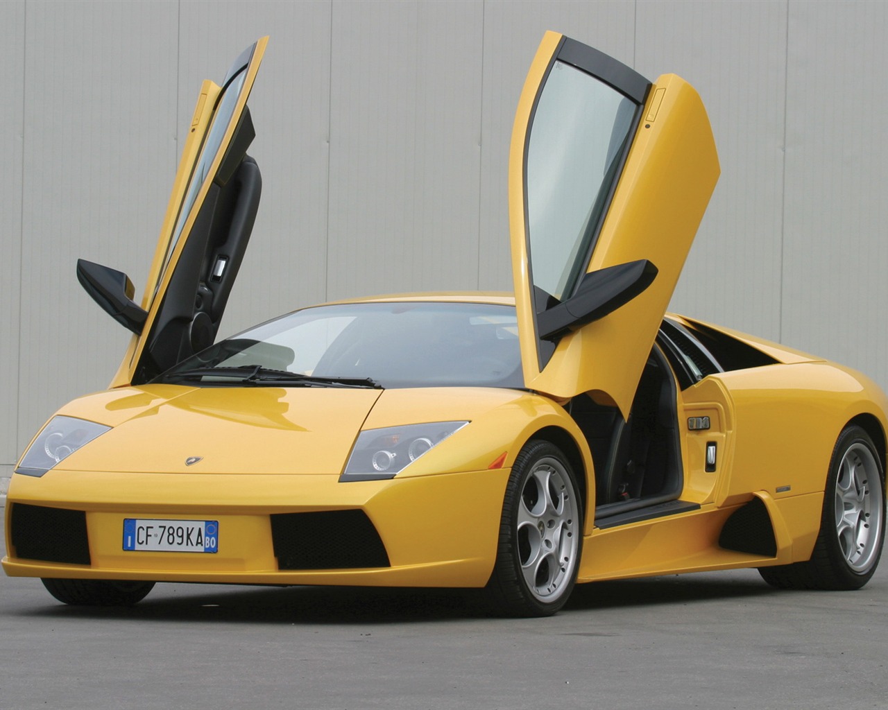 Lamborghini Murcielago - 2001 HD tapetu (2) #1 - 1280x1024