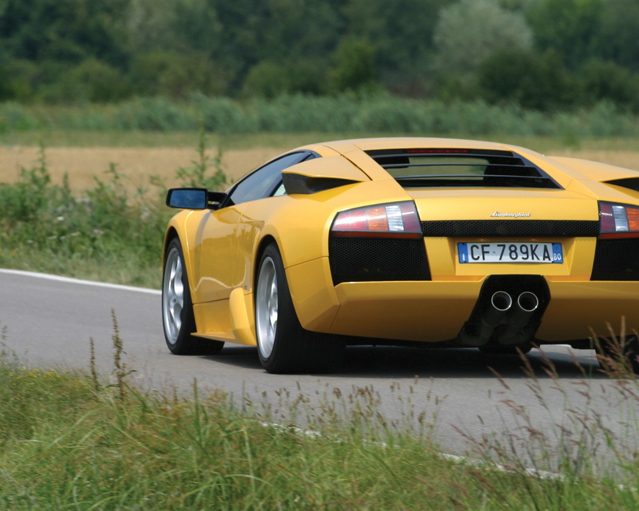 Lamborghini Murcielago - 2001 HD tapetu (2) #2 - 1280x1024