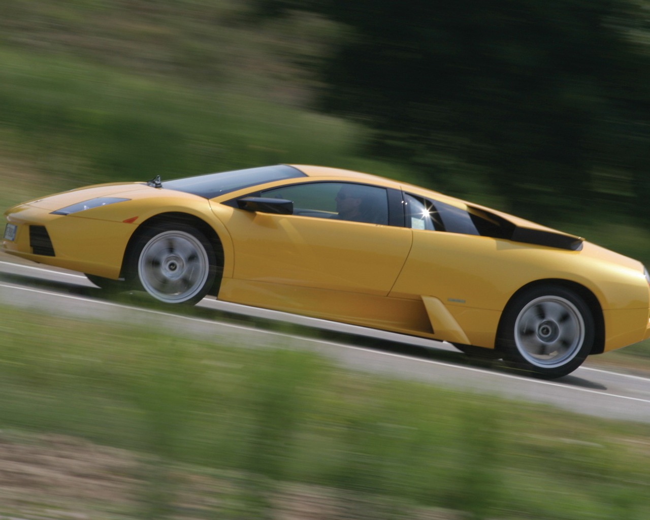 Lamborghini Murcielago - 2001 HD tapetu (2) #7 - 1280x1024