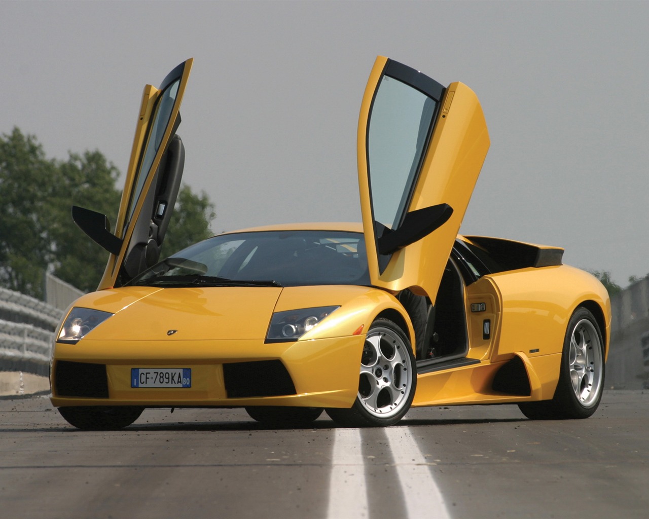 Lamborghini Murcielago - 2001 HD tapetu (2) #12 - 1280x1024