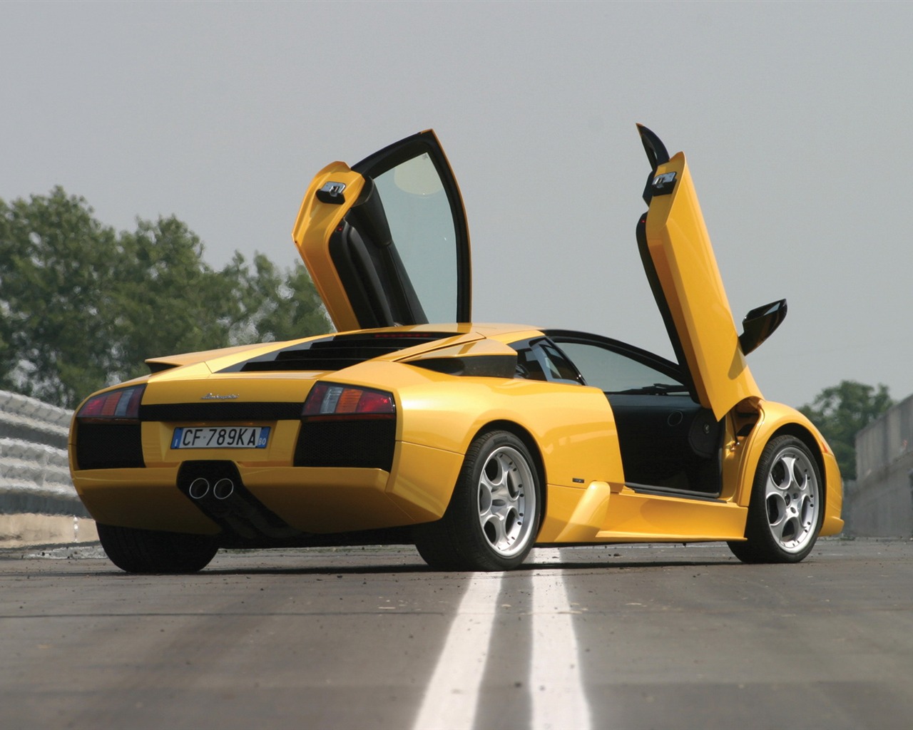 Lamborghini Murcielago - 2001 HD tapetu (2) #13 - 1280x1024