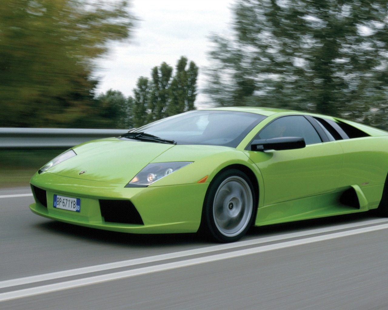 Lamborghini Murcielago - 2001 HD tapetu (2) #39 - 1280x1024