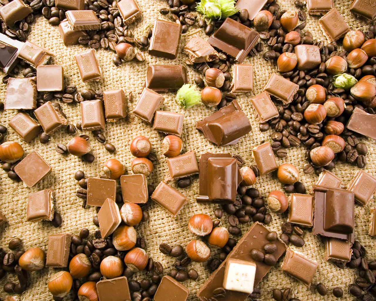Chocolate plano de fondo (1) #3 - 1280x1024