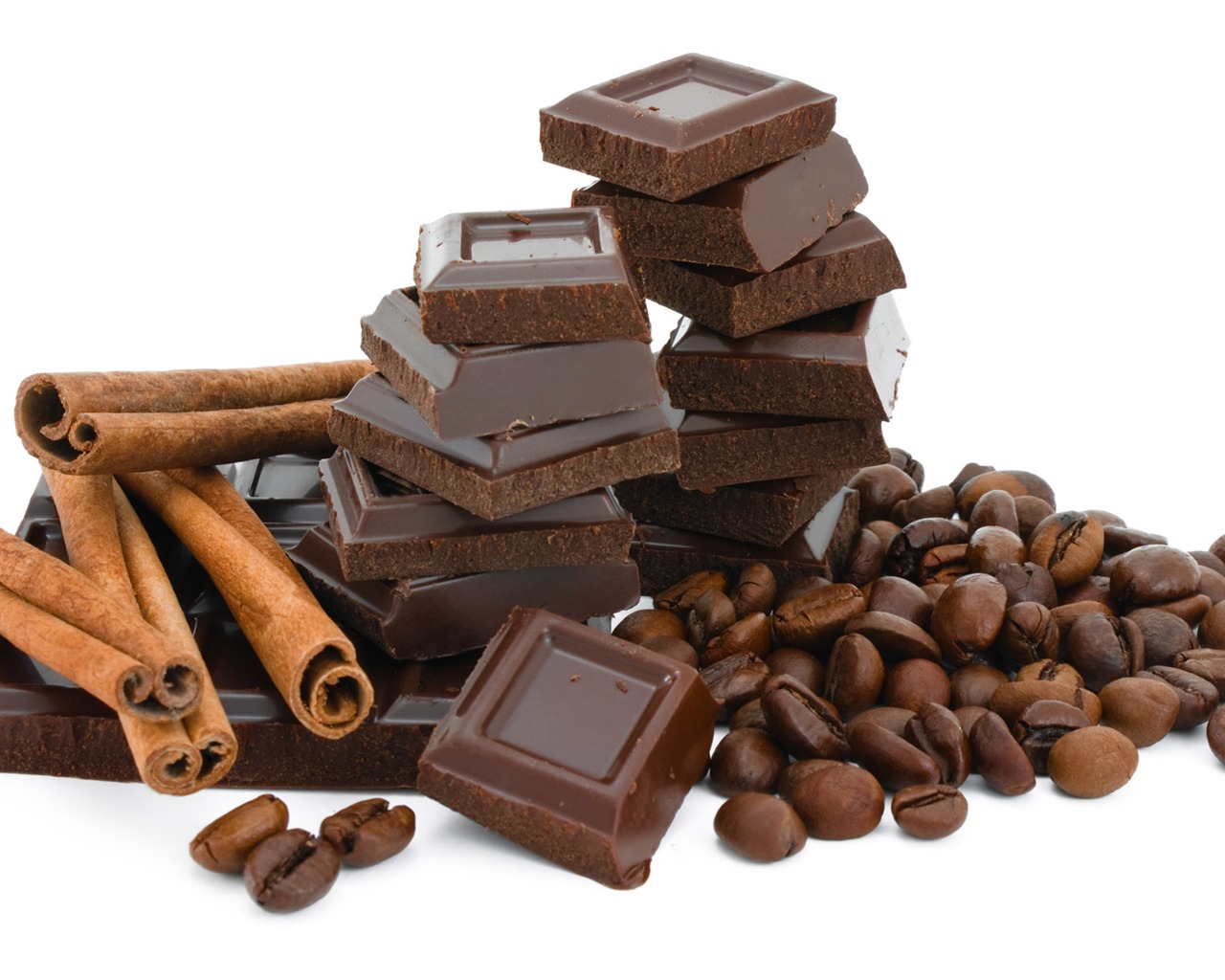 Chocolate close-up wallpaper (1) #5 - 1280x1024