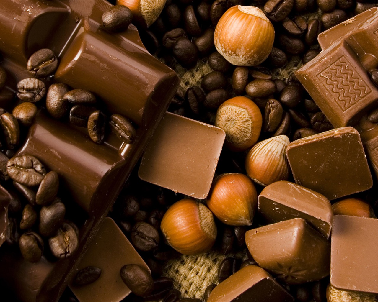 Chocolate plano de fondo (1) #20 - 1280x1024