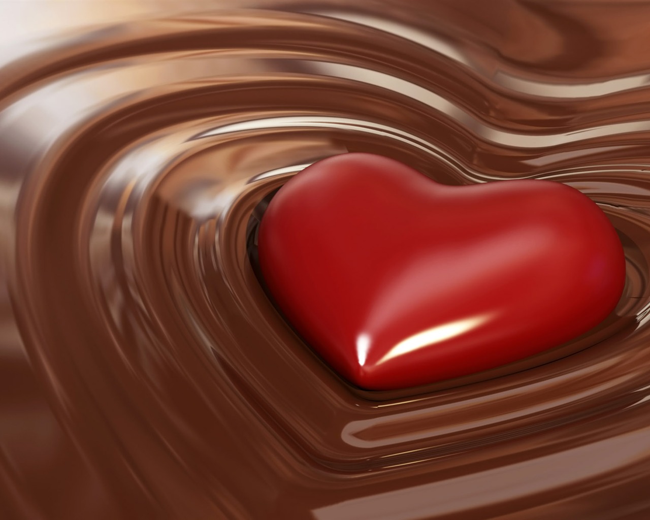 Chocolate plano de fondo (2) #11 - 1280x1024