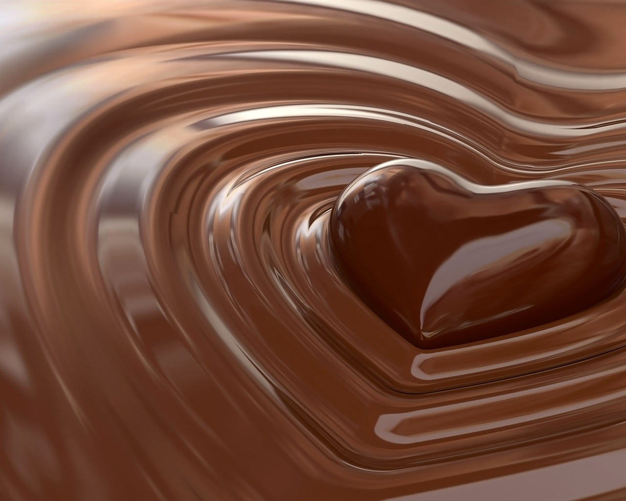 Chocolat close-up fond d'écran (2) #12 - 1280x1024
