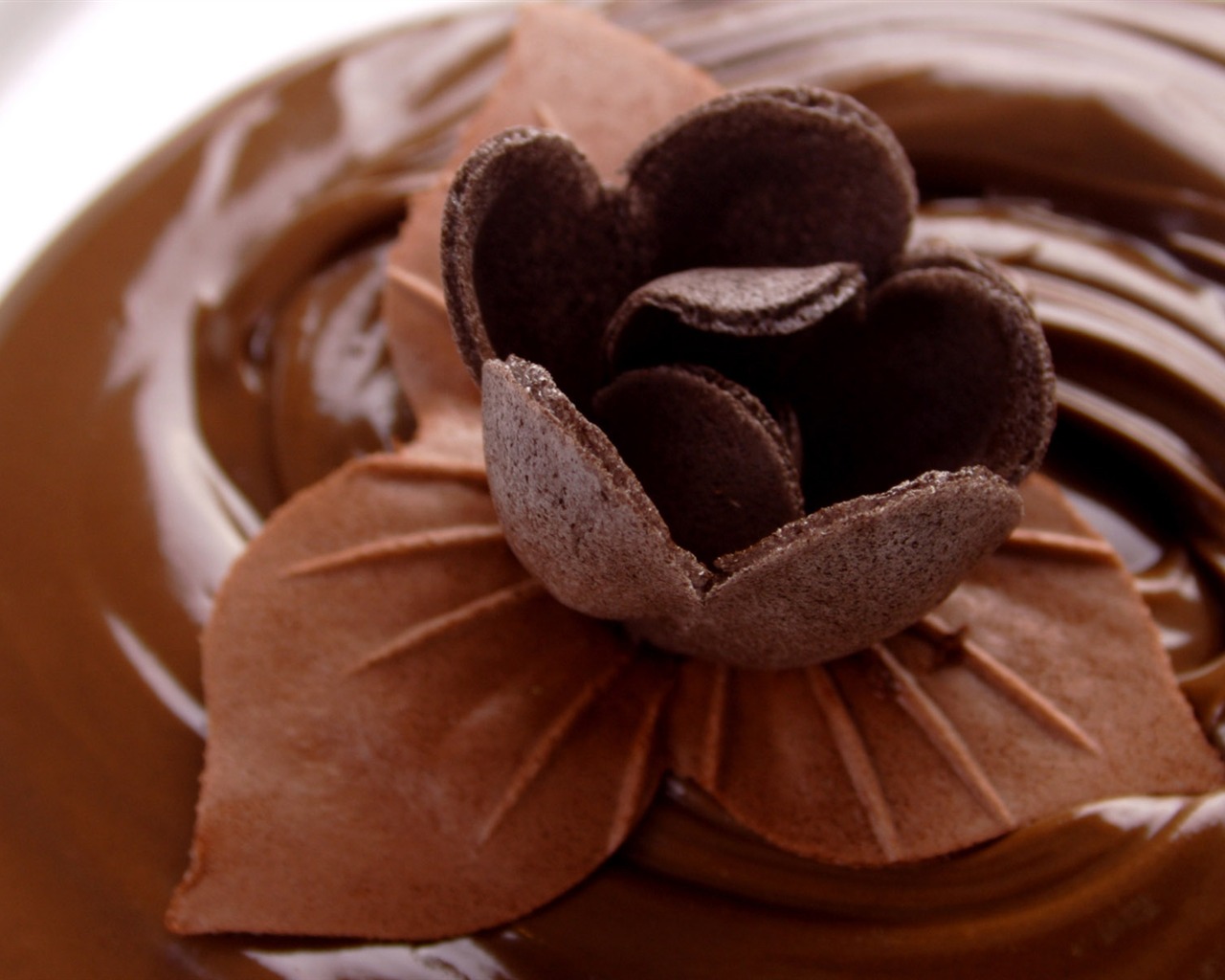 Chocolate close-up wallpaper (2) #13 - 1280x1024