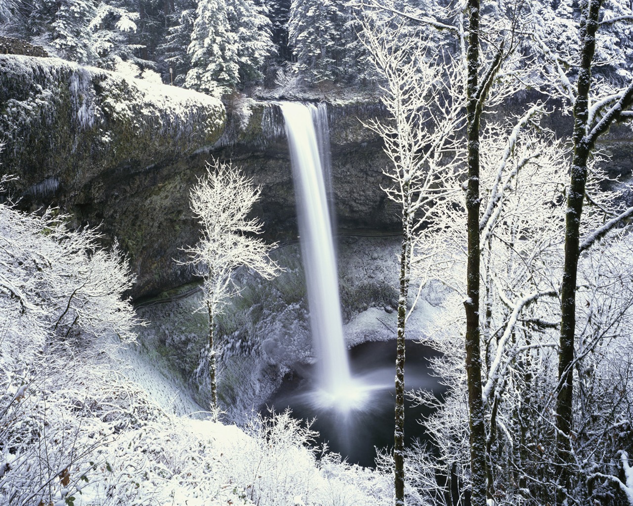 Snow widescreen wallpaper (4) #16 - 1280x1024