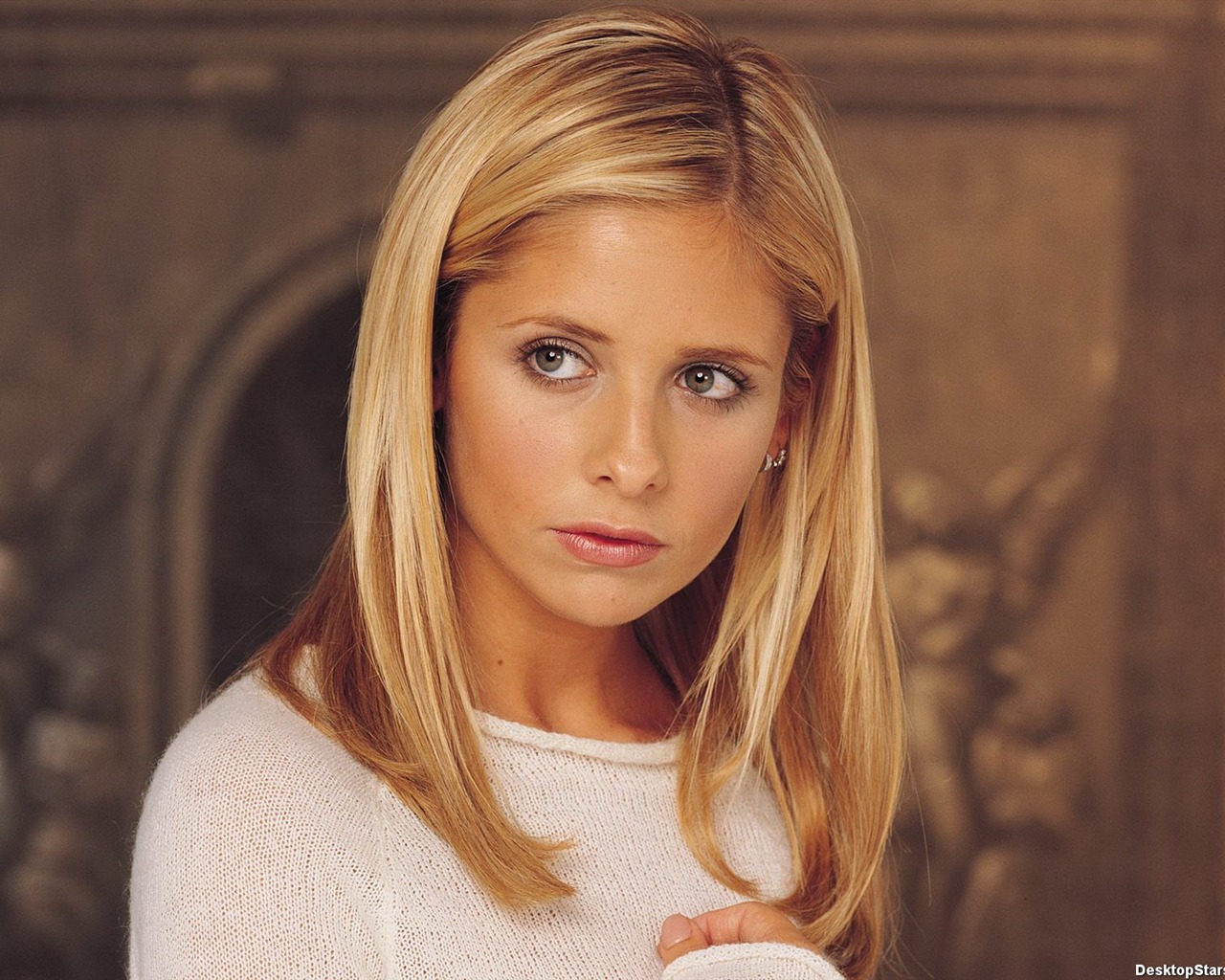 Sarah Michelle Gellar hermosos fondos de escritorio (1) #30 - 1280x1024