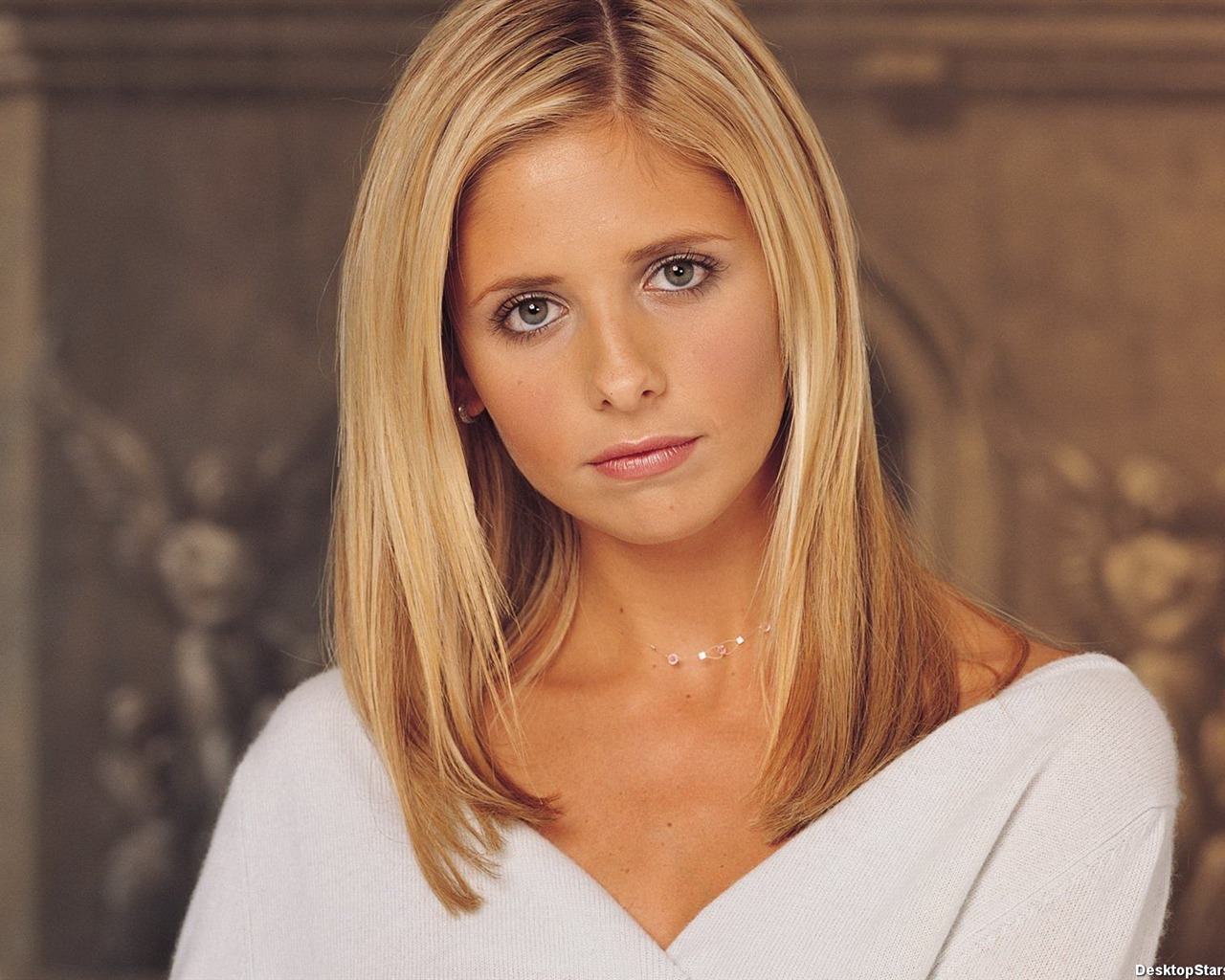 Sarah Michelle Gellar 莎拉·米歇尔·盖拉 美女壁纸(一)36 - 1280x1024