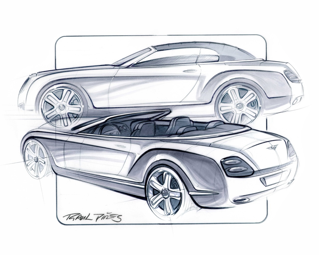 Bentley Continental GTC - 2006 賓利 #28 - 1280x1024