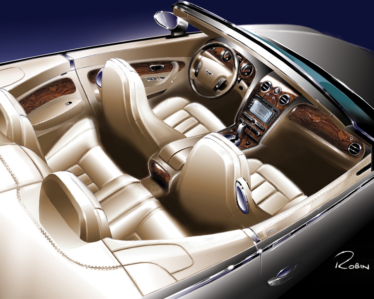 Bentley Continental GTC - 2006 fonds d'écran HD #29 - 1280x1024