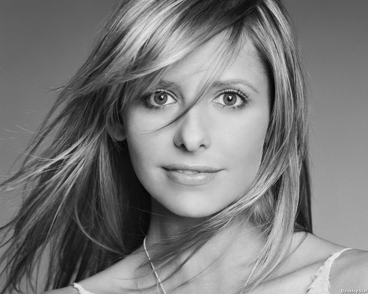 Sarah Michelle Gellar krásnou tapetu (2) #3 - 1280x1024