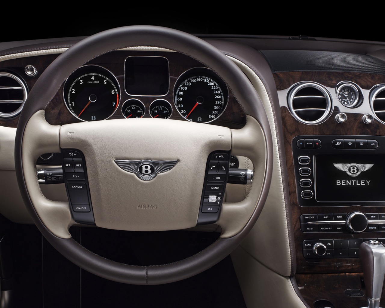 Bentley Continental Flying Spur - 2008 HD wallpaper #21 - 1280x1024
