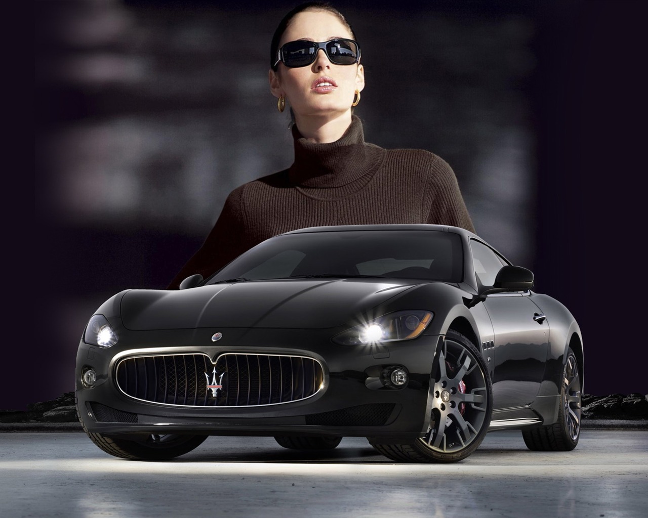 Cars and Girls wallpapers (1) #14 - 1280x1024