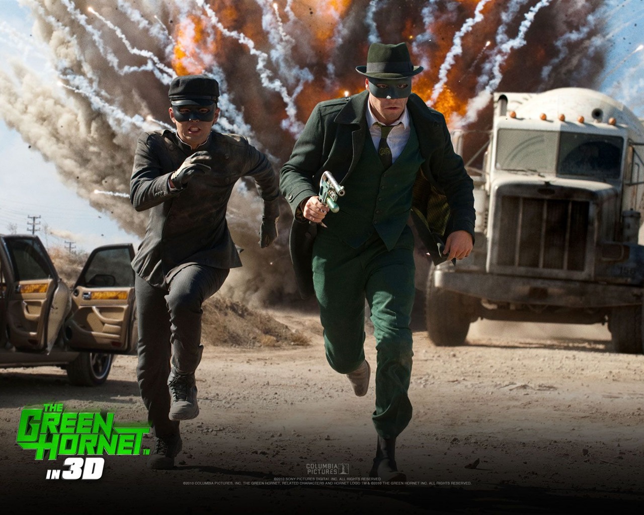 The Green Hornet 青蜂俠 壁紙專輯 #30 - 1280x1024