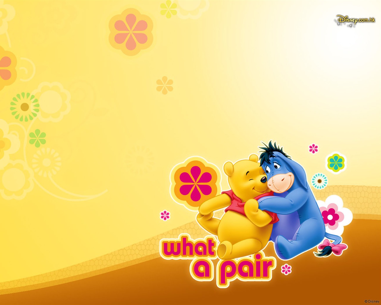 Walt Disney cartoon Winnie the Pooh wallpaper (1) #6 - 1280x1024