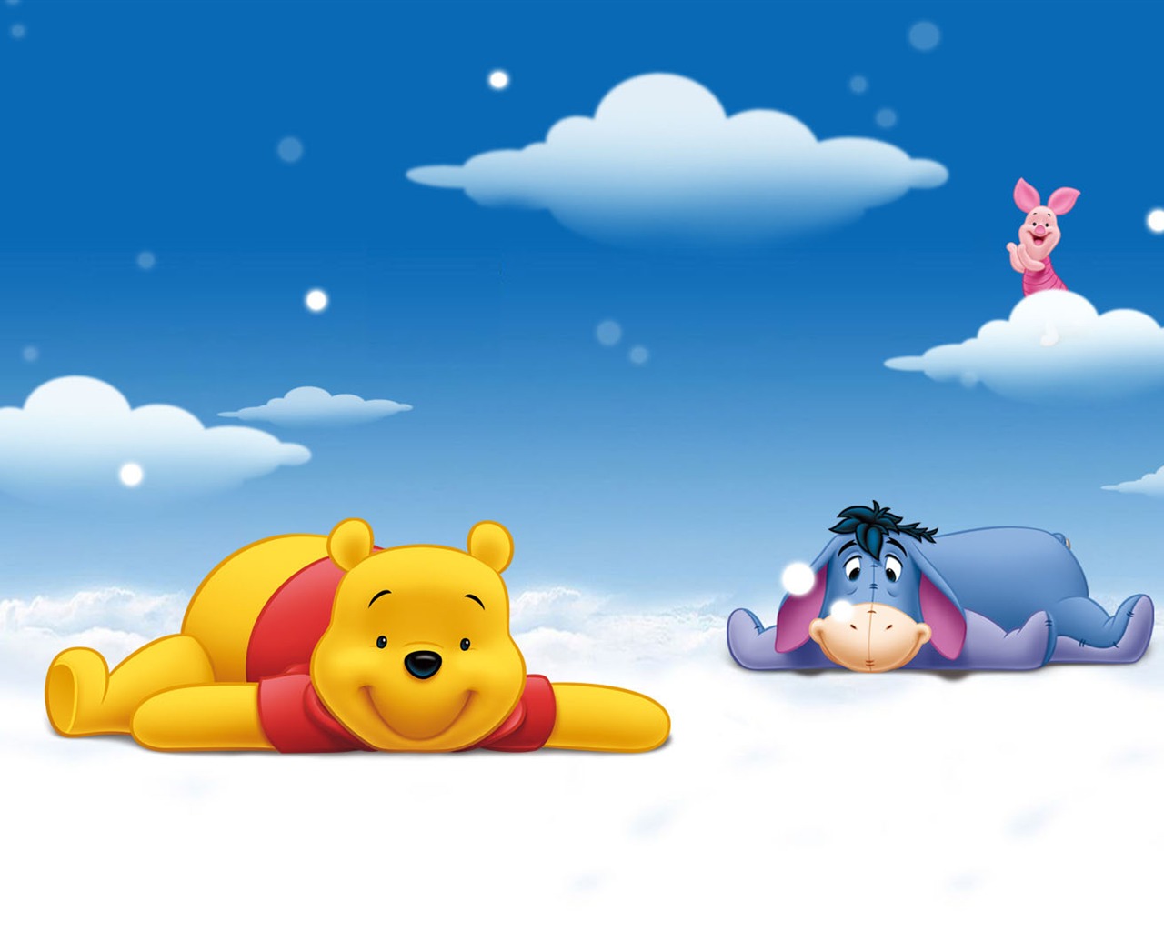 Walt Disney cartoon Winnie the Pooh wallpaper (1) #7 - 1280x1024