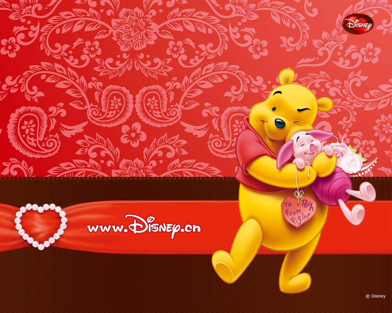 Walt Disney de dibujos animados de Winnie the Pooh fondo de pantalla (1) #17 - 1280x1024