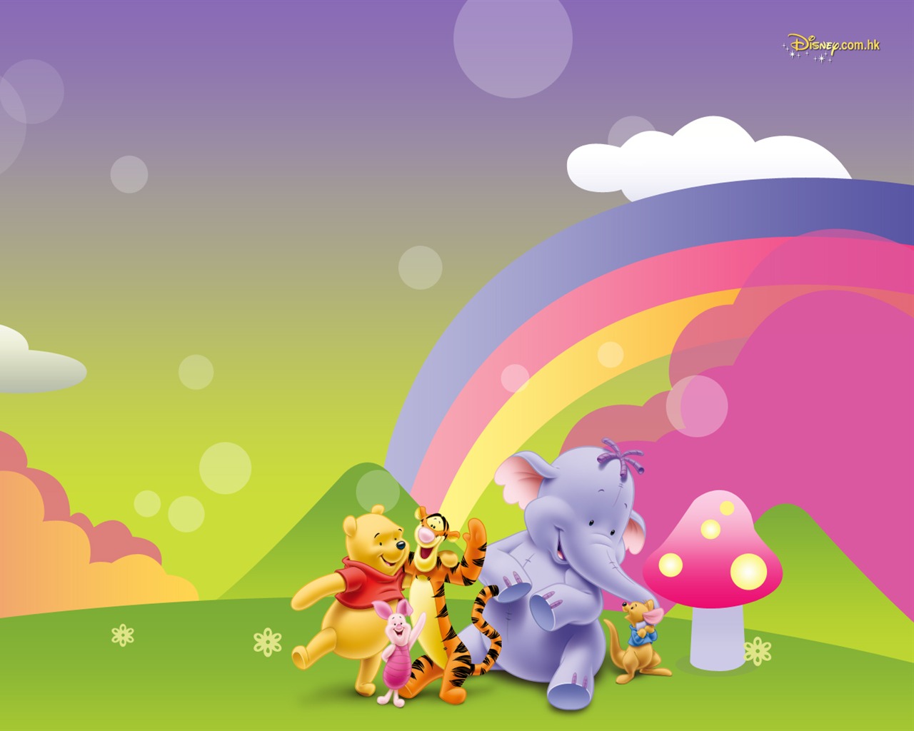 Walt Disney cartoon Winnie the Pooh wallpaper (1) #23 - 1280x1024