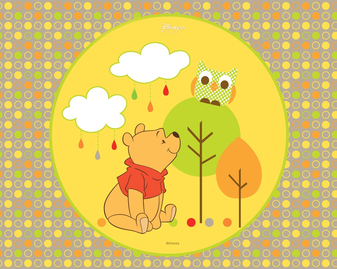 Walt Disney Zeichentrickfilm Winnie the Pooh Tapete (2) #5 - 1280x1024