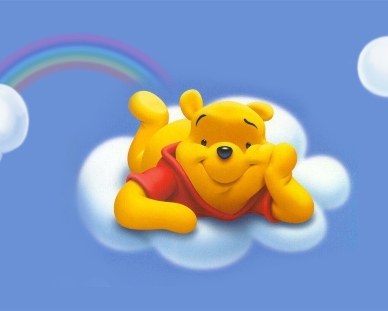 Walt Disney karikatury Medvídek Pú tapety (2) #18 - 1280x1024