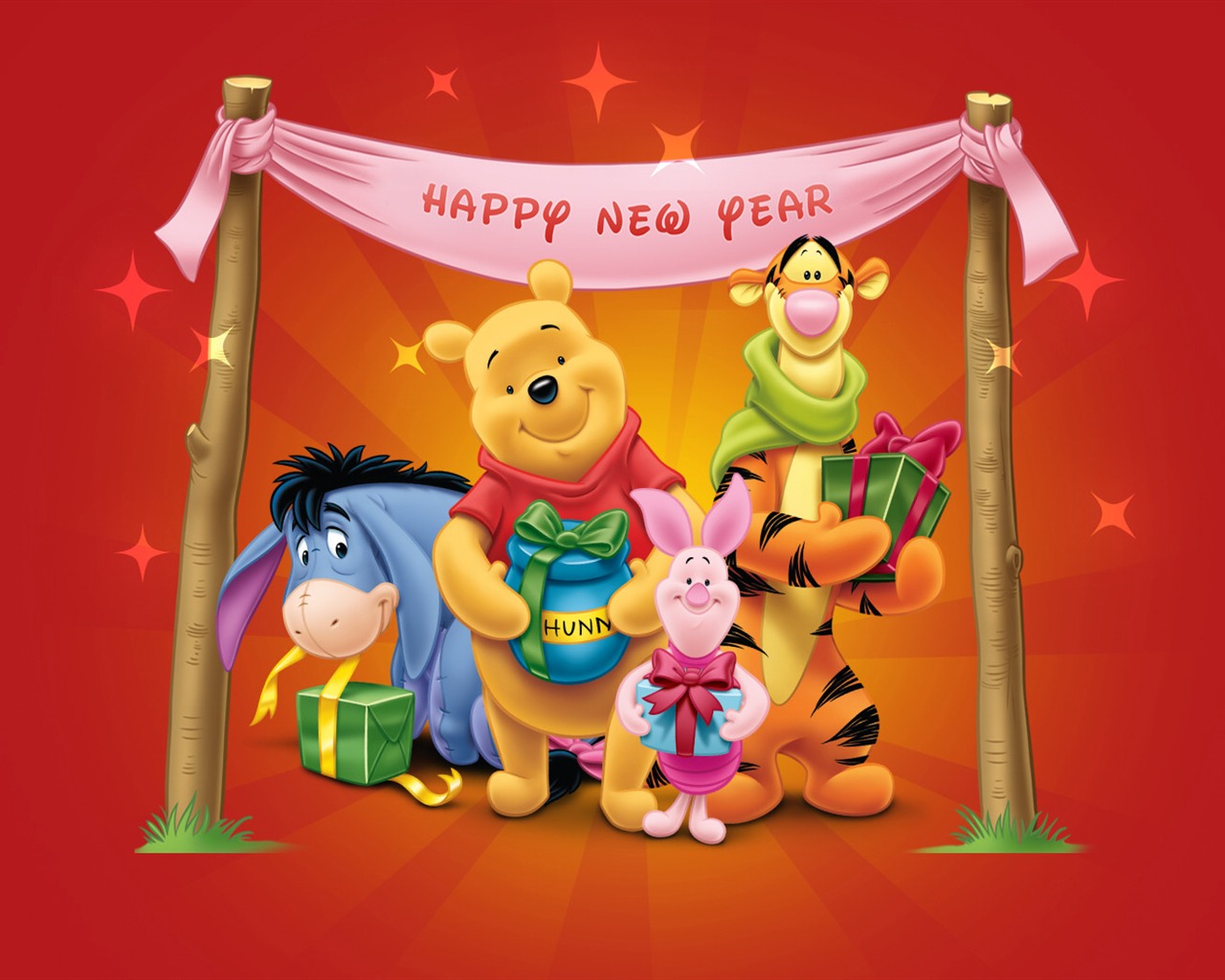 Walt Disney Zeichentrickfilm Winnie the Pooh Tapete (2) #24 - 1280x1024