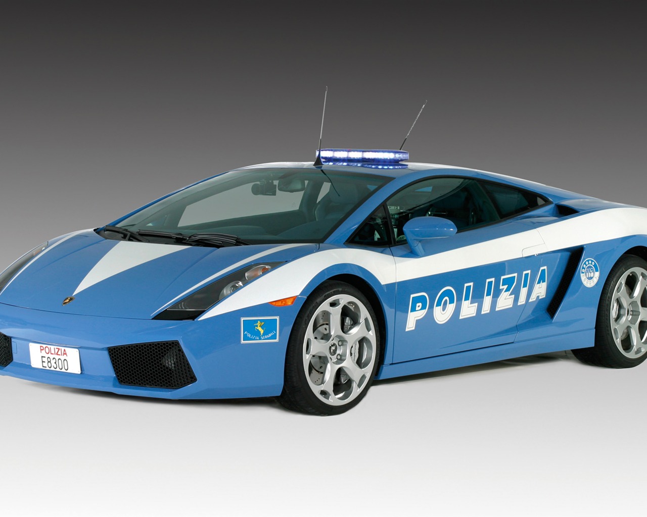 Lamborghini Gallardo Police - 2005 蘭博基尼 #1 - 1280x1024
