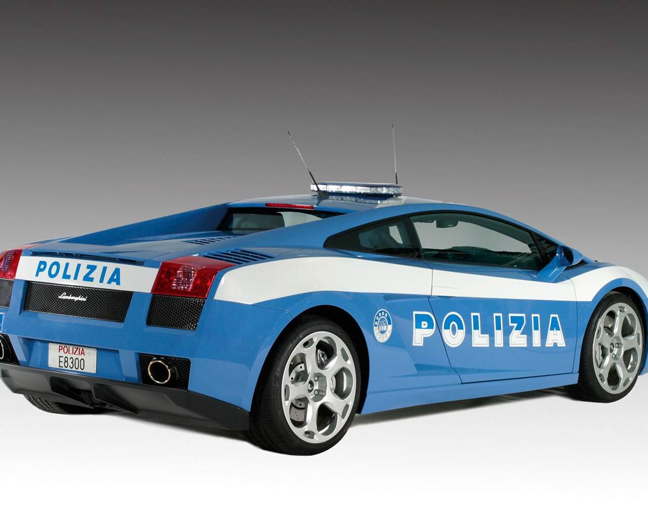 Lamborghini Gallardo Police - 2005 蘭博基尼 #6 - 1280x1024