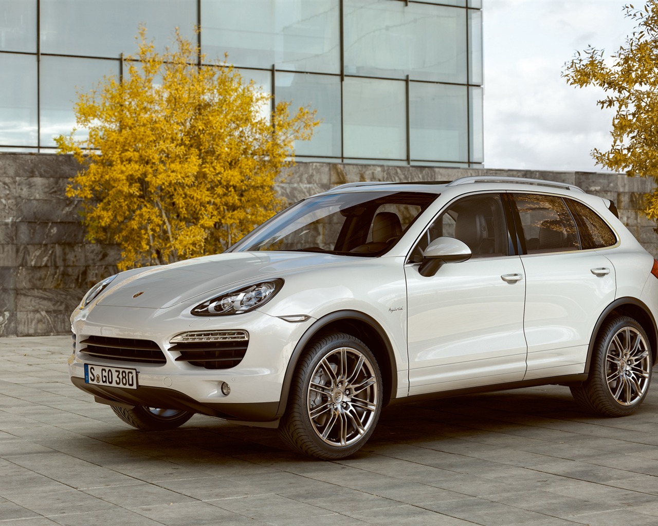 Porsche Cayenne S Hybrid - 2010 HD tapetu #4 - 1280x1024