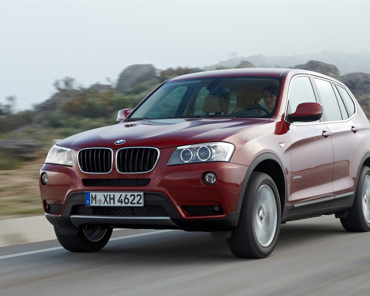 BMW는 X3는 xDrive20d - 2010 (1) #24 - 1280x1024