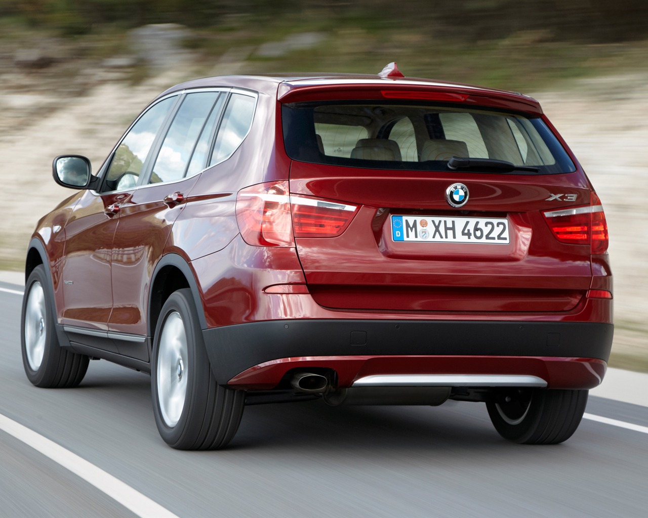 BMW는 X3는 xDrive20d - 2010 (1) #25 - 1280x1024