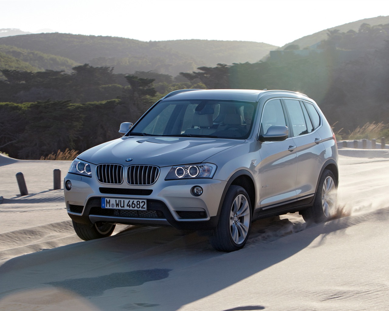 BMW X3 xDrive35i - 2010 宝马(二)28 - 1280x1024