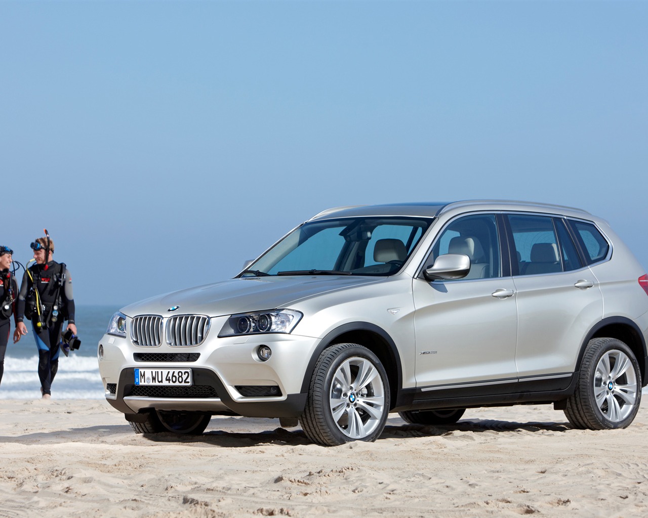 BMW X3 xDrive35i - 2010 宝马(二)38 - 1280x1024