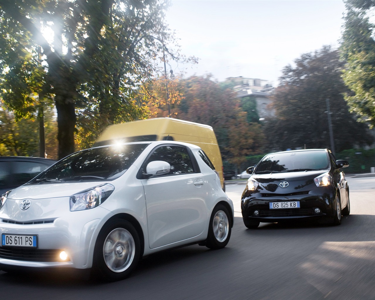 Toyota iQ - 2009 HD tapetu (1) #14 - 1280x1024