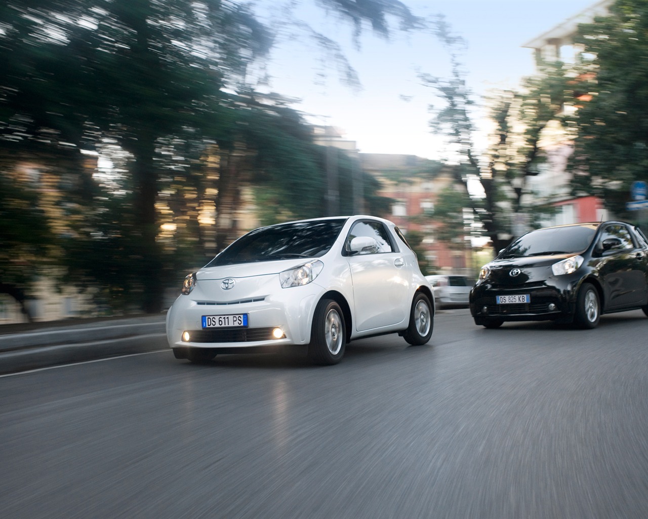 Toyota iQ - 2009 HD tapetu (1) #15 - 1280x1024