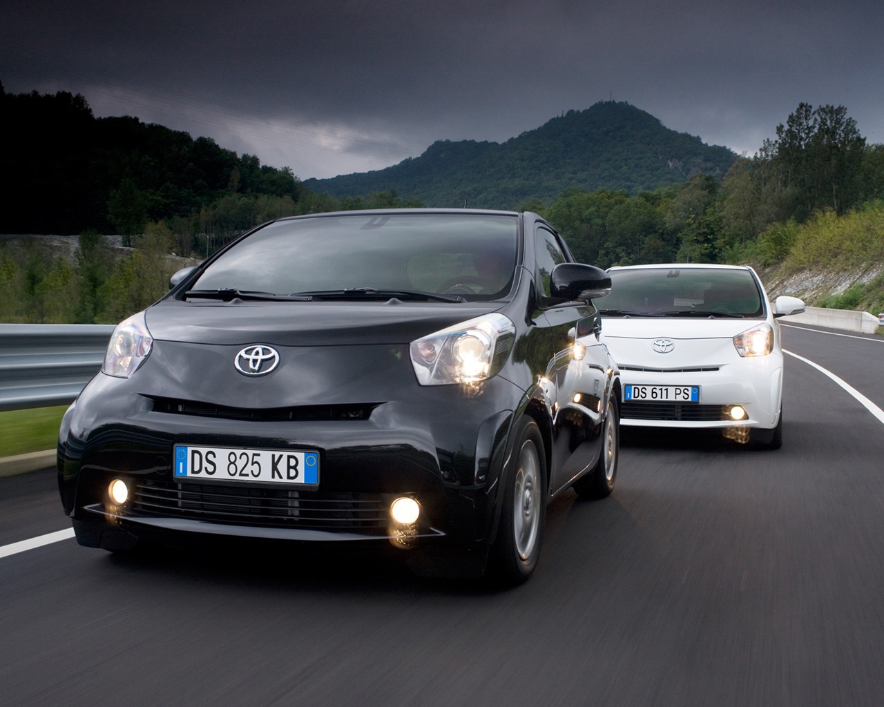 Toyota iQ - 2009 HD tapetu (1) #17 - 1280x1024