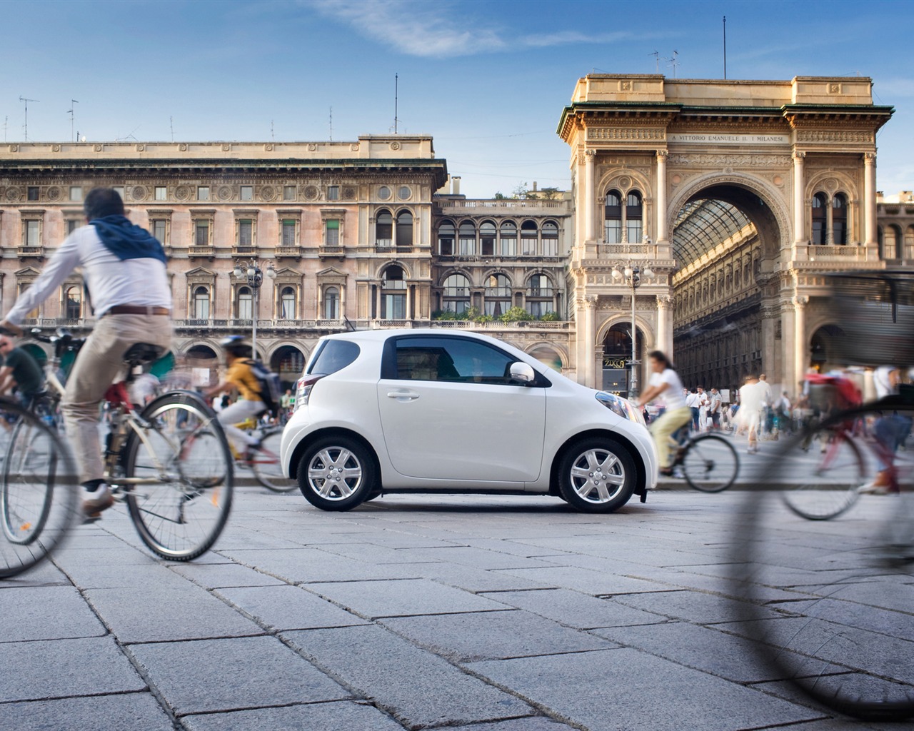 Toyota iQ - 2009 HD tapetu (1) #21 - 1280x1024