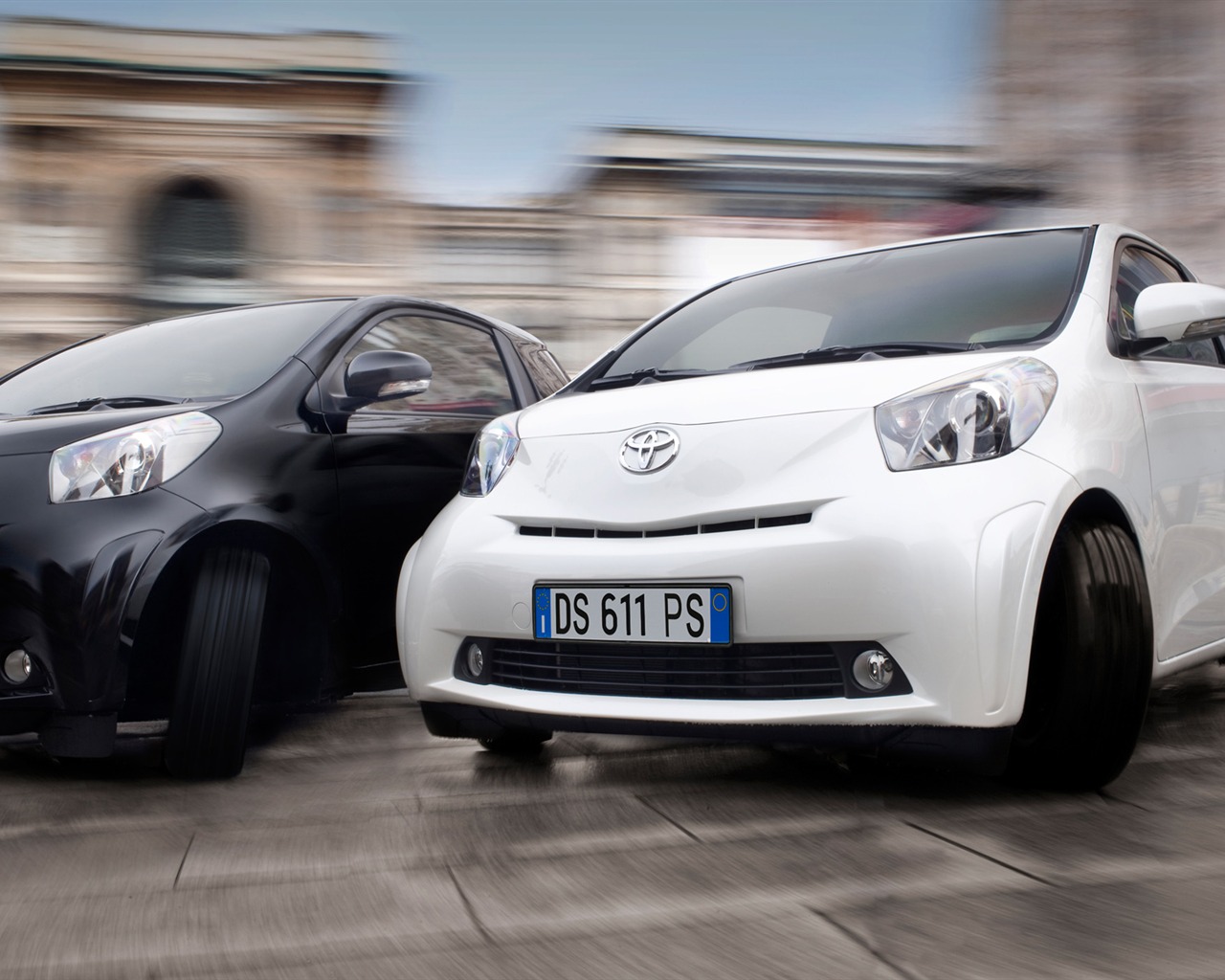 Toyota iQ - 2009 HD tapetu (1) #26 - 1280x1024