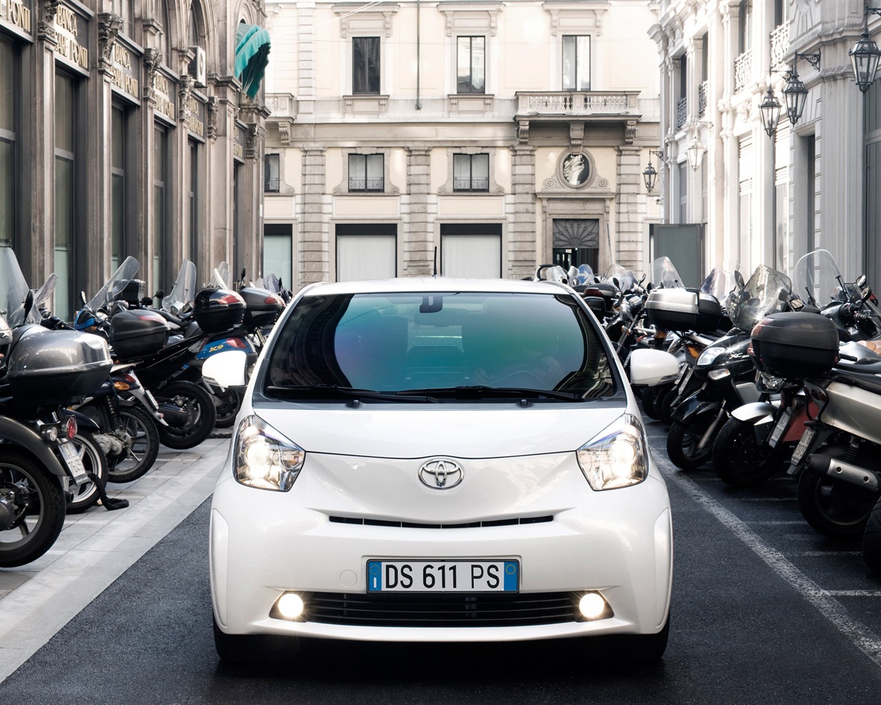 Toyota iQ - 2009 HD tapetu (1) #28 - 1280x1024