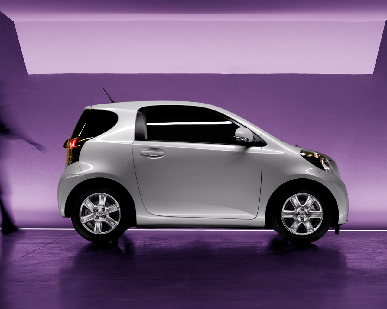 Toyota iQ - 2009 HD tapetu (1) #38 - 1280x1024