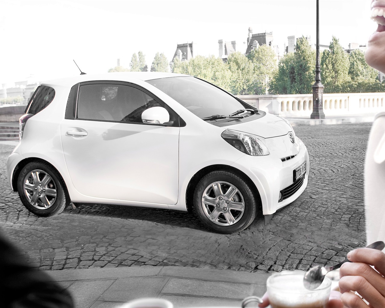 Toyota iQ - 2009 HD tapetu (2) #17 - 1280x1024