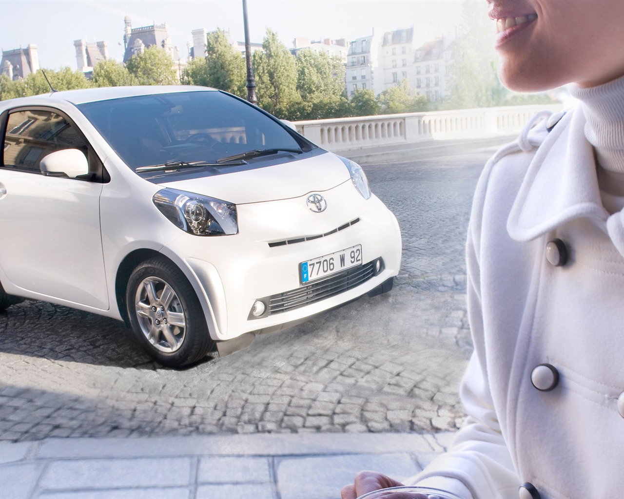 Toyota iQ - 2009 HD tapetu (2) #18 - 1280x1024